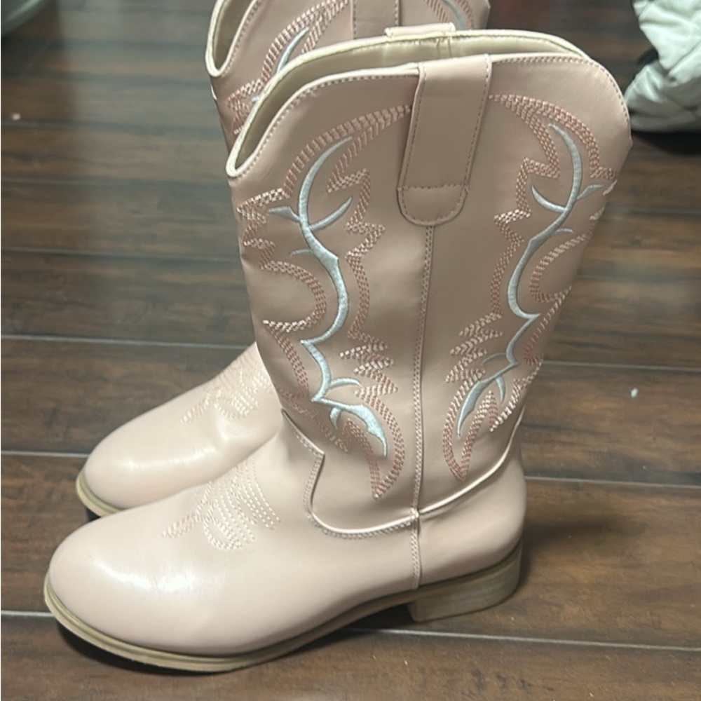 Women's Pink Western Boots